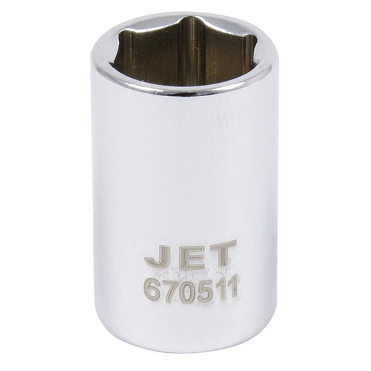 1/4" DR x 11mm Regular Chrome Socket - 6 Point