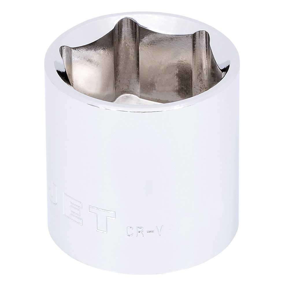 1/2" DR x 1-3/16" Regular Chrome Socket - 6 Point