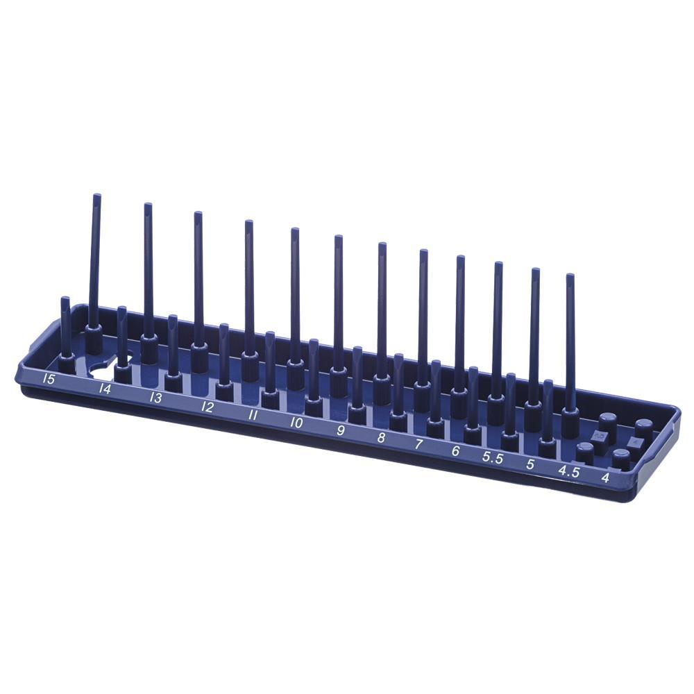 1/4" Dr Metric Socket Organizer Tray