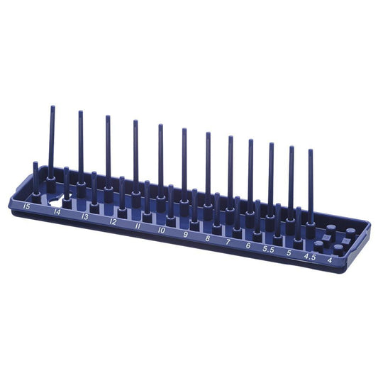1/4" Dr Metric Socket Organizer Tray