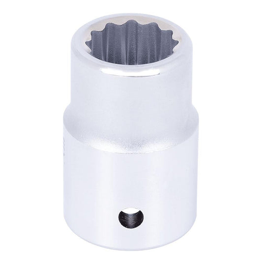 3/4" DR x 15/16" Regular Chrome Socket - 12 Point