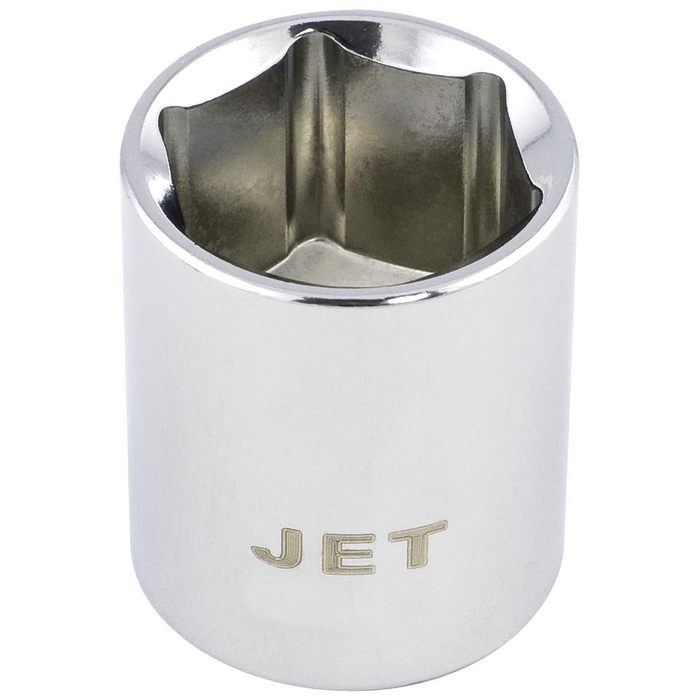 3/8" DR x 7/16" Regular Chrome Socket - 6 Point