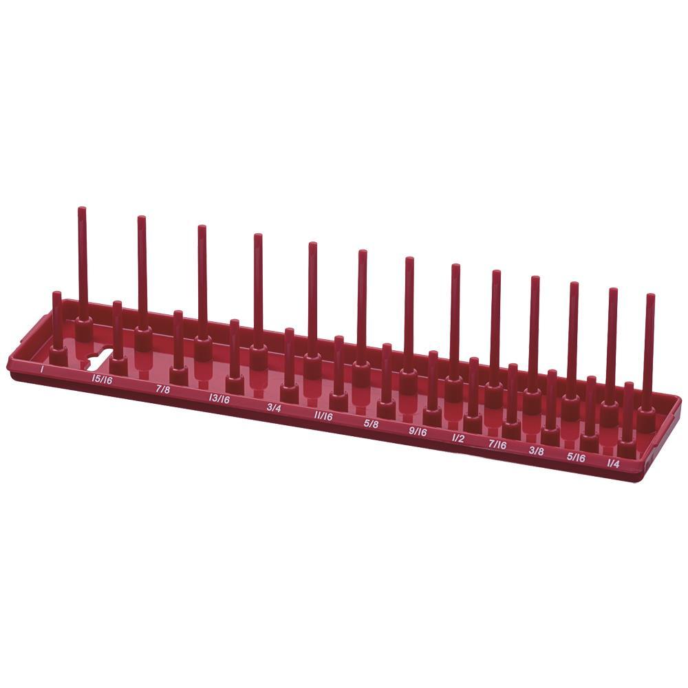 3/8" Dr SAE Socket Organizer Tray