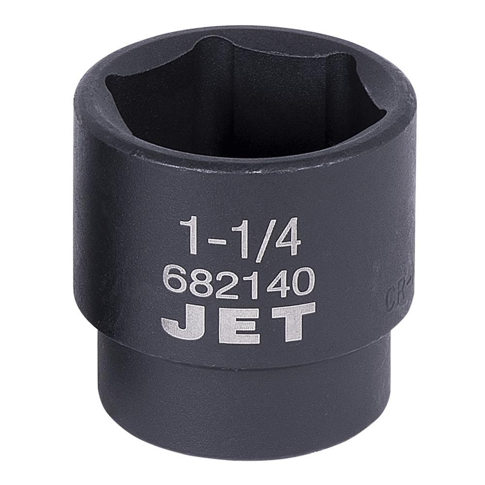 1/2" DR x 1-1/4" Regular Impact Socket - 6 Point
