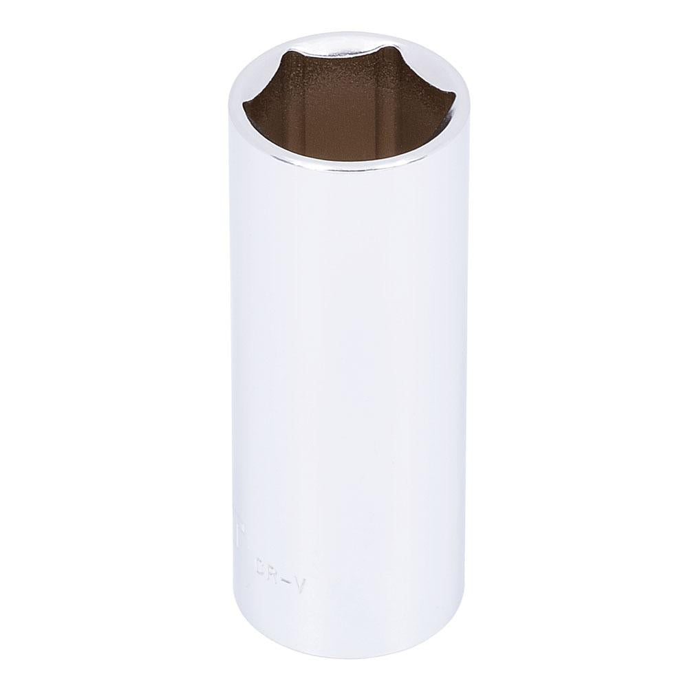 1/2" DR x 9/16" Deep Chrome Socket - 6 Point