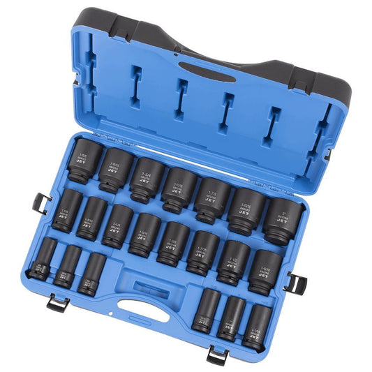 21 PC 3/4" DR Deep SAE Impact Socket Set - 6 Point