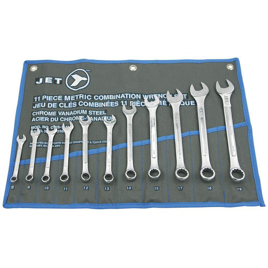 11 PC Metric Raised Panel Combination Wrench Set