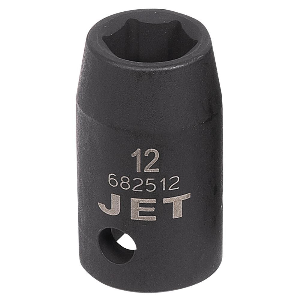 1/2" DR x 12mm Regular Impact Socket - 6 Point