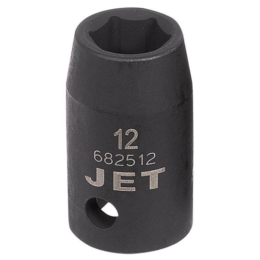 1/2" DR x 12mm Regular Impact Socket - 6 Point