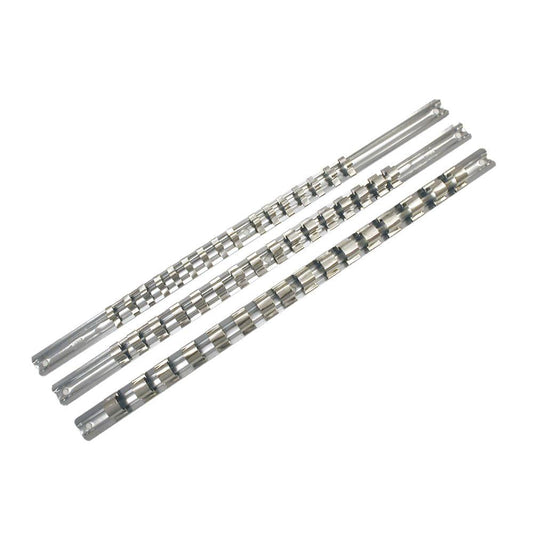 3 PC Socket Clip Rail Set