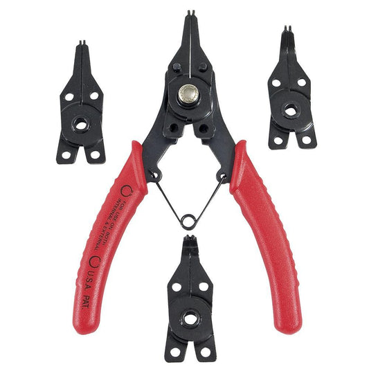 Ensemble de 5 pinces à anneau élastique convertibles