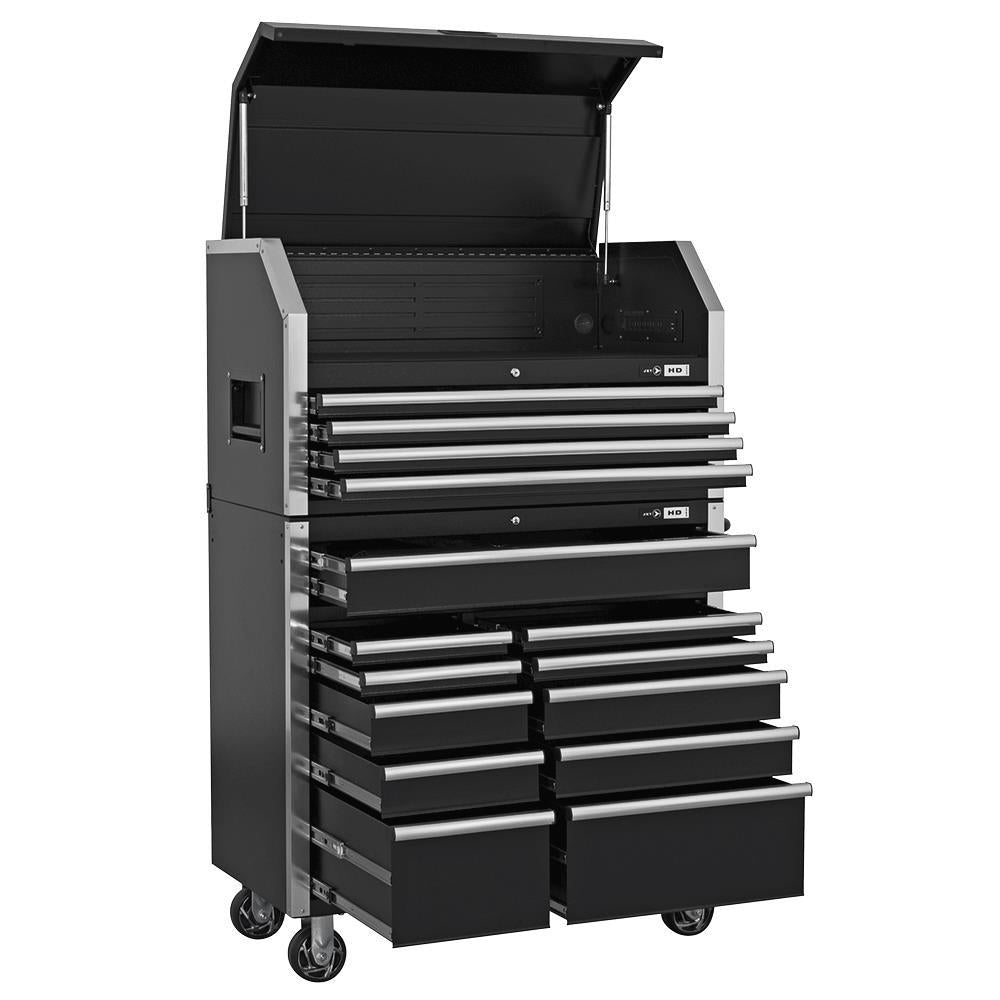 41" X 21" HD Series 15-Drawer Toolbox Combo