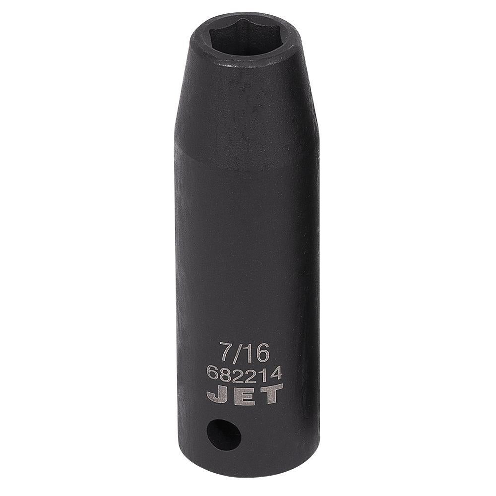 1/2" DR x 7/16" Deep Impact Socket - 6 Point