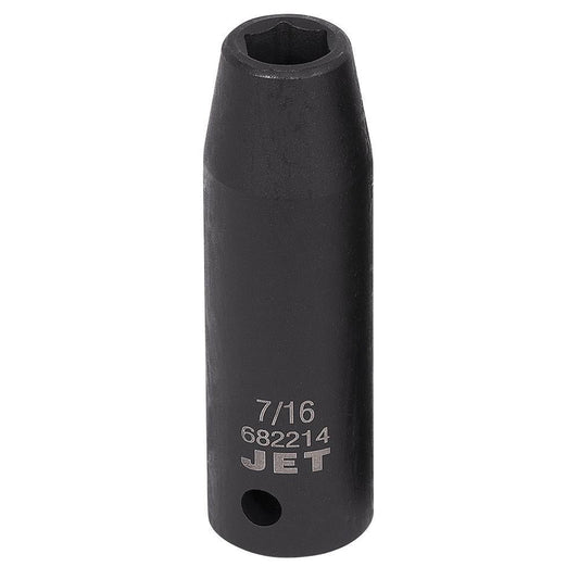 1/2" DR x 7/16" Deep Impact Socket - 6 Point
