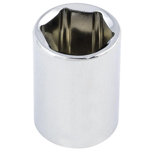 1/4" DR x 5/16" Regular Chrome Socket - 6 Point