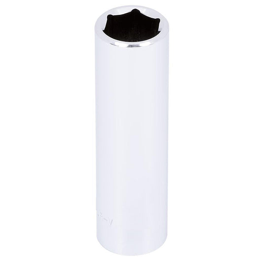1/2" DR x 16mm Deep Chrome Socket - 6 Point