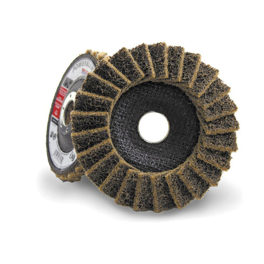 4-1/2 x 7/8 Coarse POWERBLEND SCD T29 Surface Conditioning Flap Disc