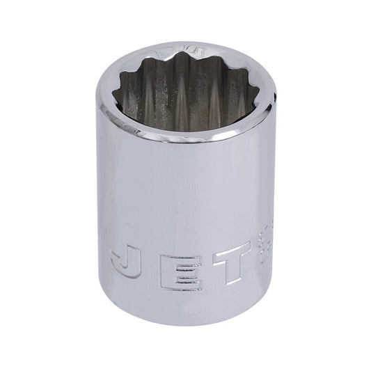 3/8" DR x 10mm Regular Chrome Socket - 12 Point