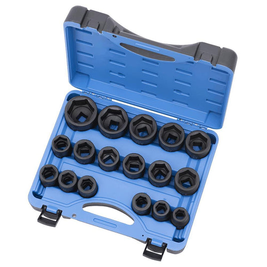 3/4" Dr 17 PC Metric Impact Socket Set