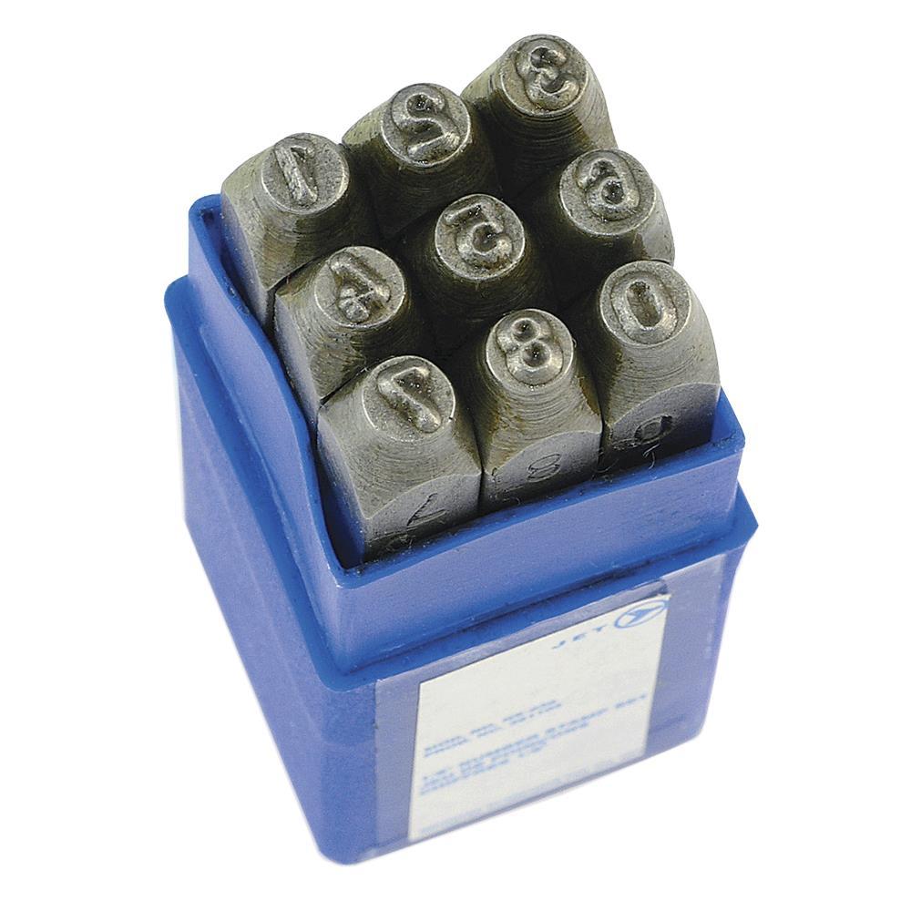 Ensemble de tampons numérotés de 6 mm