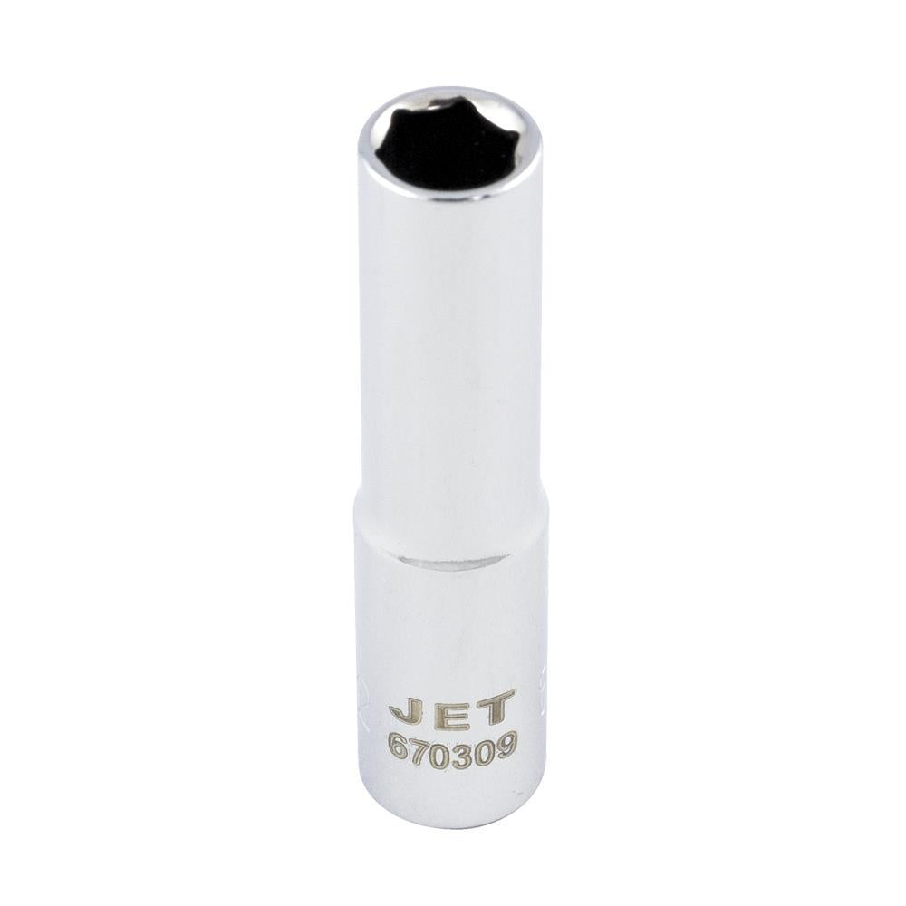 1/4" DR x 9/32" Deep Chrome Socket - 6 Point