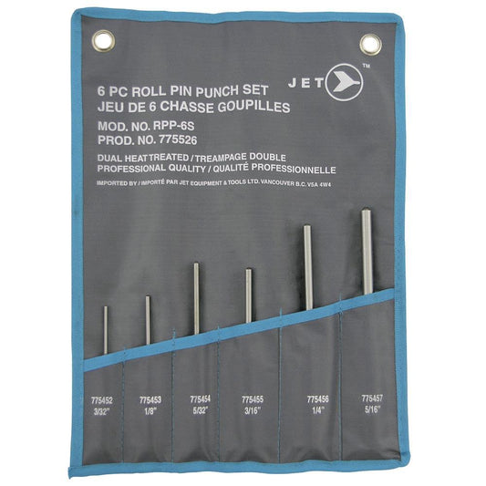 Ensemble de 6 poinçons à goupille cylindrique