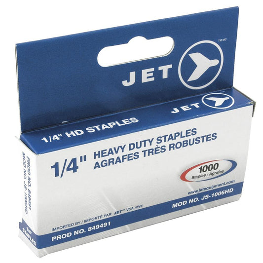 Agrafes 1/4" (1000 pièces) - Usage intensif