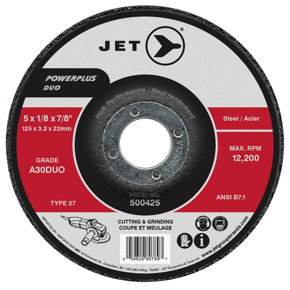 4-1/2 x 1/8 x 7/8 A30DUO POWERPLUS DUO T27 Cutting/Grinding Wheel