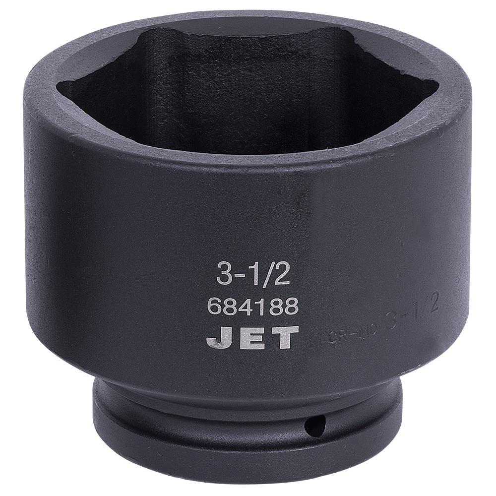 1" DR x 3-1/2" Regular Impact Socket - 6 Point