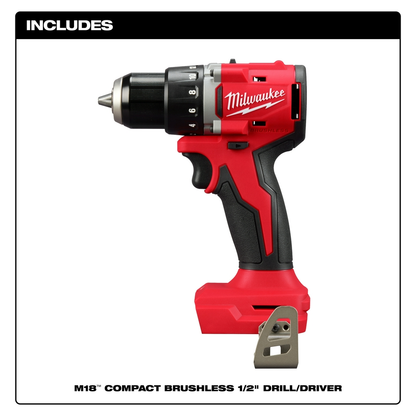 M18™ Compact Brushless 1/2" Drill/Driver