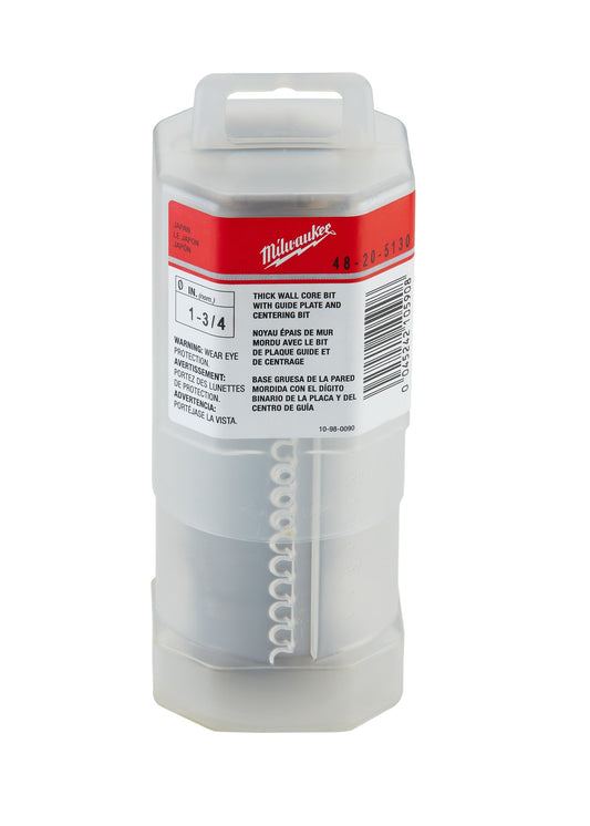Sds-max And Spline Thick Wall Carbide Tipped Core Bit 1-3/4 In