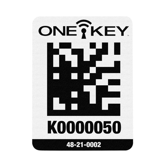 One-key™ Asset id Tag-large Plastic Surface