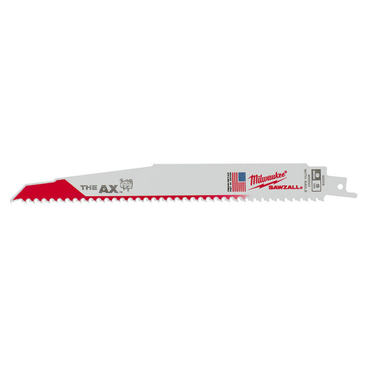 The Ax™ Sawzall® Blade 9" 8 Tpi 10/pk