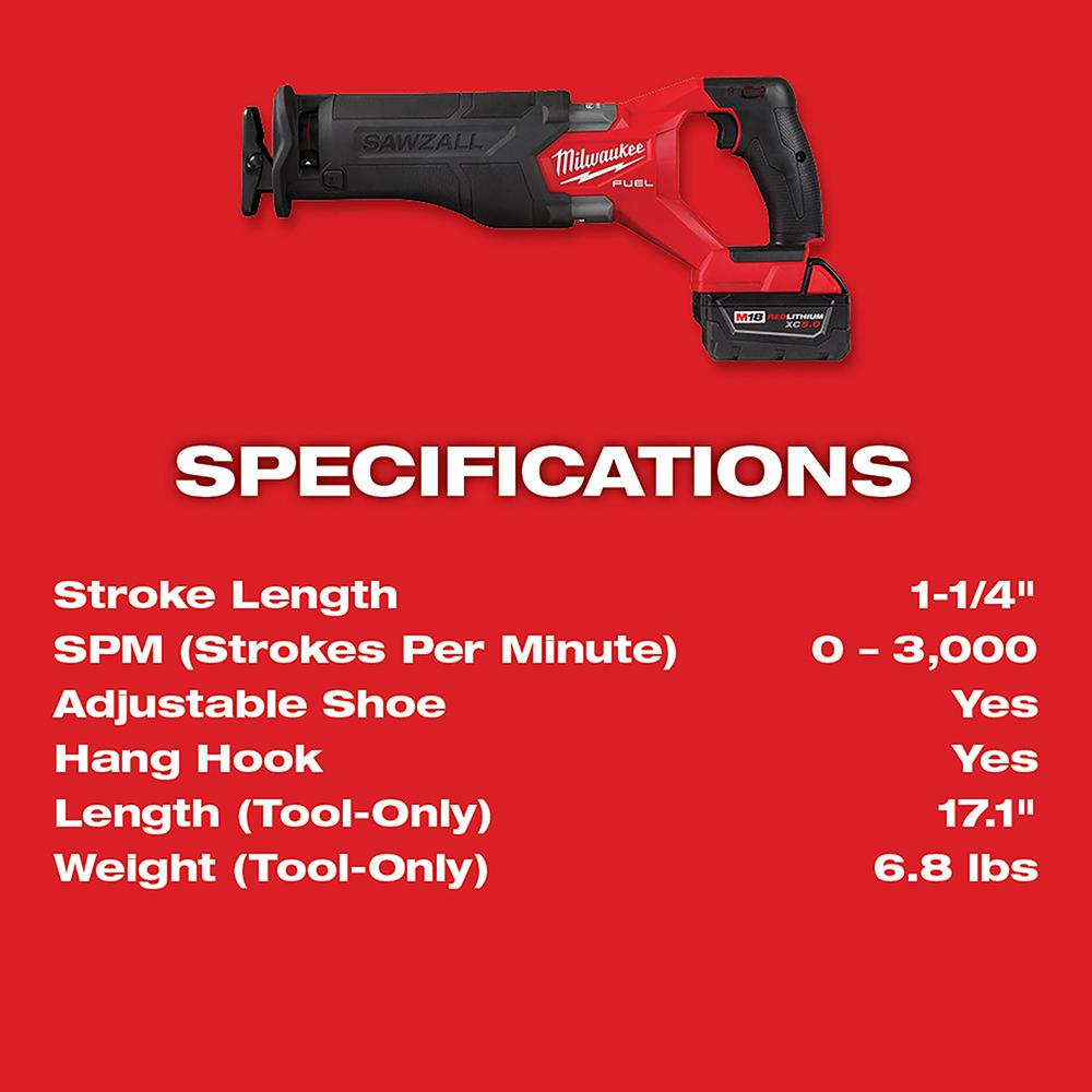 M18™ FUEL SAWZALL®