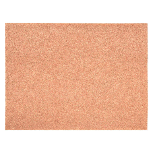 Feuille de papier abrasif pour bois, grain 120, A513, grenat, 9 x 11 po, 25/pk