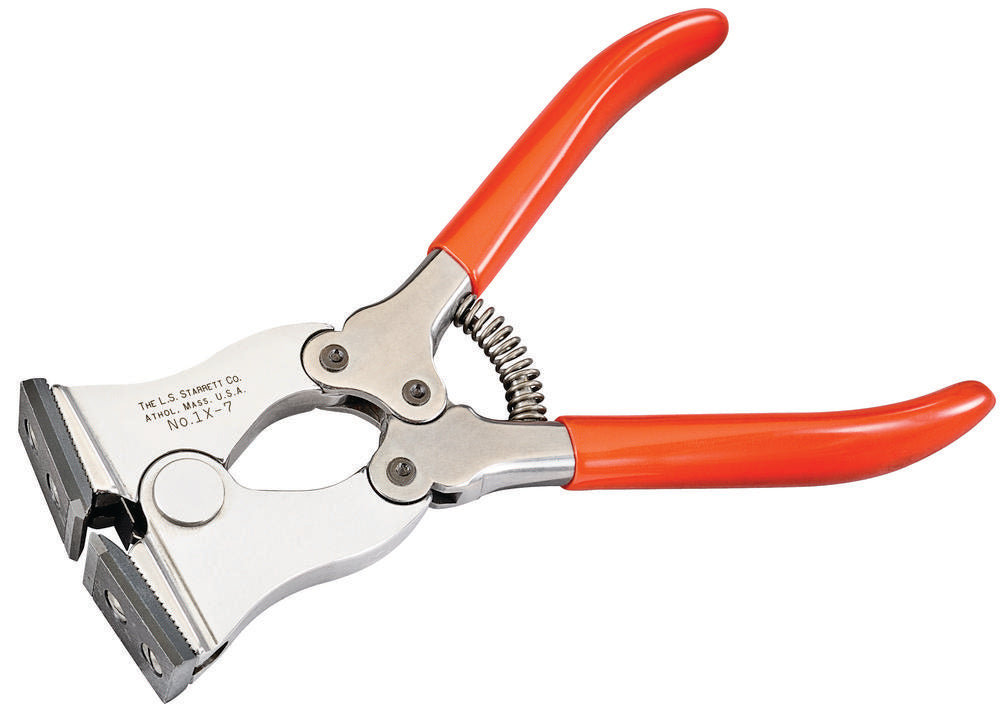 7" Adjustable-Jaw Cut Nipper With Carbide Jaws
