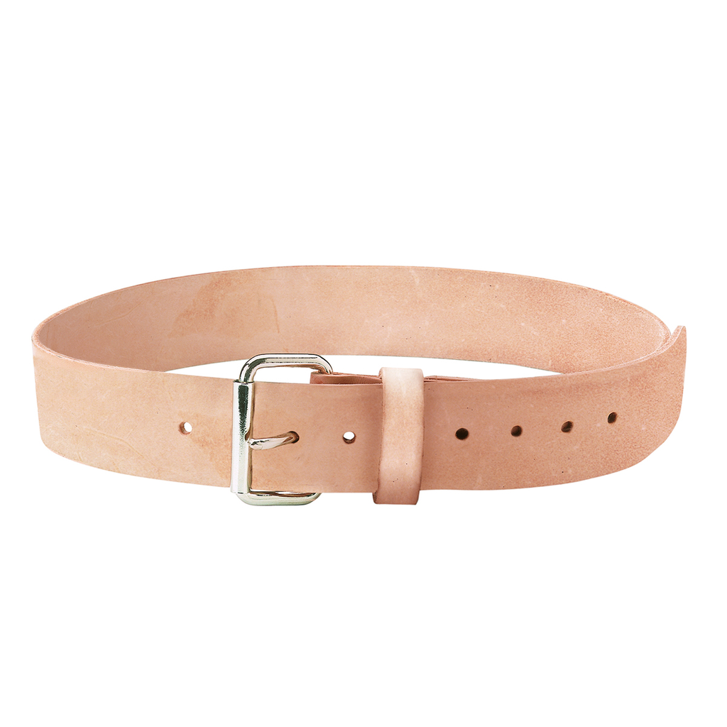 Industrial Belt Leather Beige