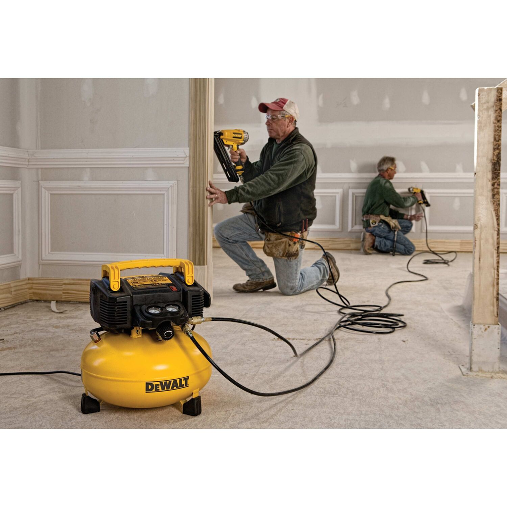 DEWALT Pancake Air Compressor, 6 Gallon, 165 Psi