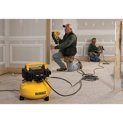 DEWALT Pancake Air Compressor, 6 Gallon, 165 Psi