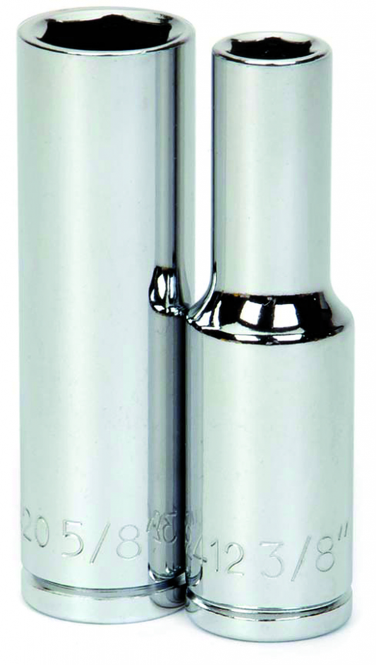 Douilles profondes 1/2", 6 pans, SAE JHW32328