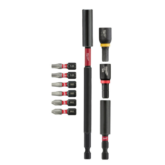 Shockwave™ 10-piece Impact Driver Guide Bit Set