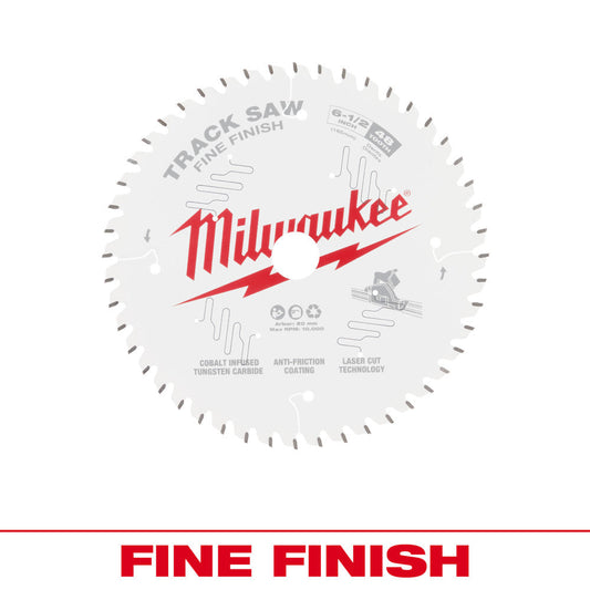 6-1/2" 48t Fine Finish Track Saw Blade, 5/PK
