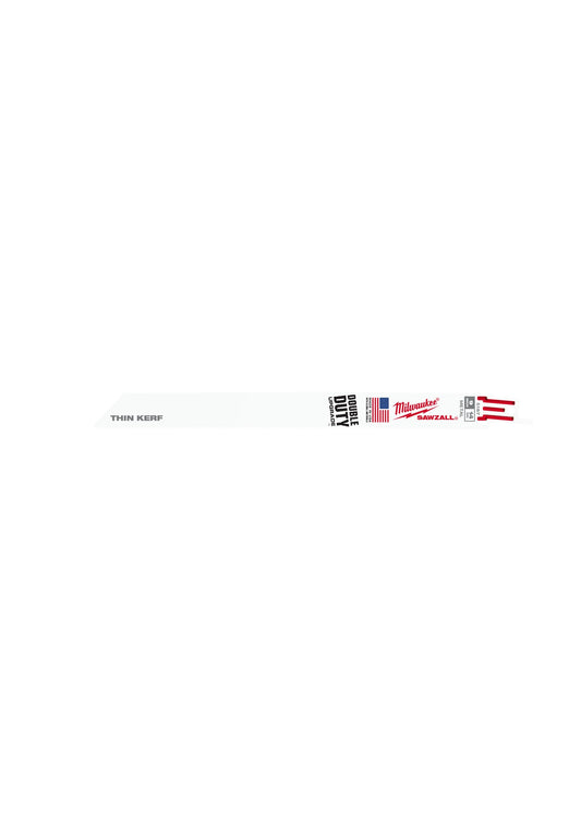 Sawzall® Thin Kerf Blade 9" 14 Tpi 100/pk
