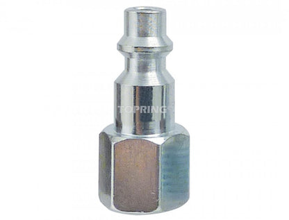 1/4 Industrial Steel Coupler Plug 1/4 (F) NPT