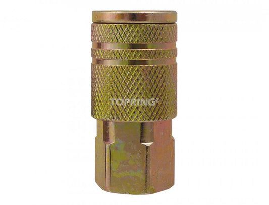 1/4 Industrial Steel Quick Coupler 1/4 (F), Maxquik Model, NPT