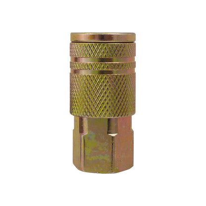 1/4 Industrial Steel Quick Coupler 1/4 (F), Maxquik Model, NPT