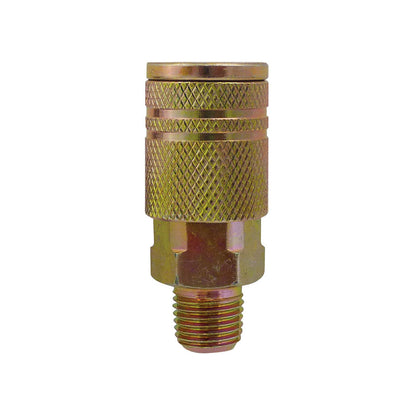 Raccord rapide en acier industriel 1/4 3/8 (M), modèle Maxquik, NPT