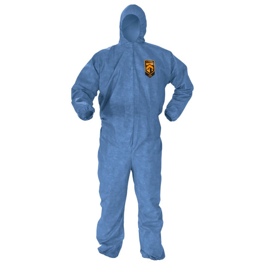 Combinaison de protection respirante contre les particules KleenGuard A20 ; fermeture éclair sur le devant ; design réfléchissant ; 4XL, 20/CS