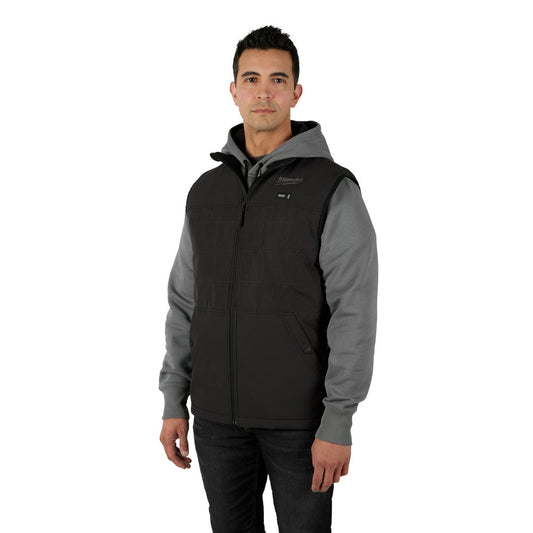 M12™ Heated Axis™ Vest Only, Black, Sz: 2X