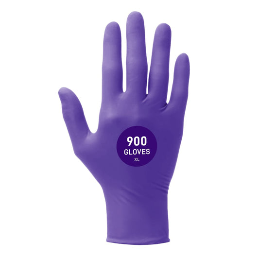 Kimtech™ Nitrile™ Exam Gloves, 55084, 5.9 Mil, Purple, SZ: X-Large, 90/Box